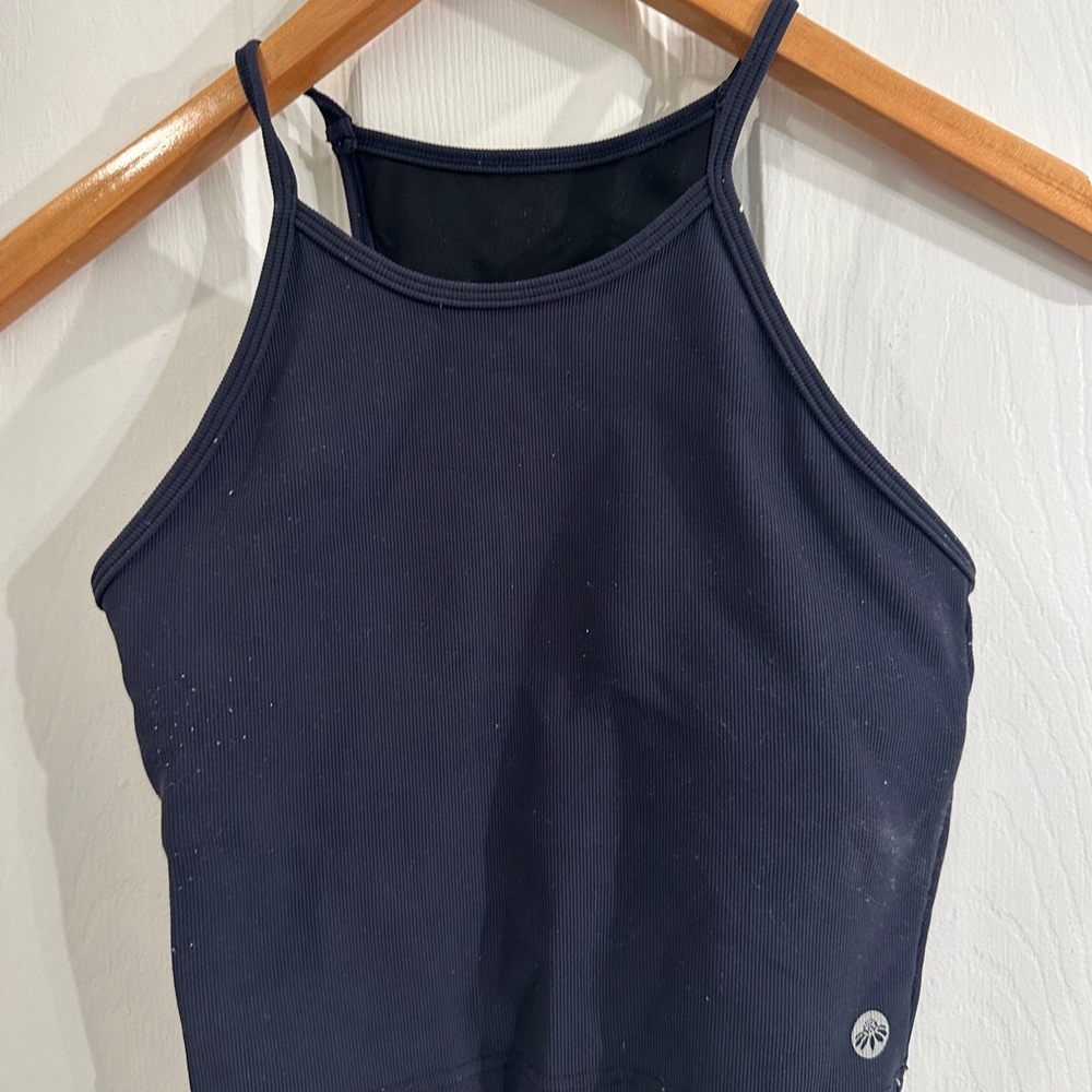 Senita Athletics Navy Blue Bra